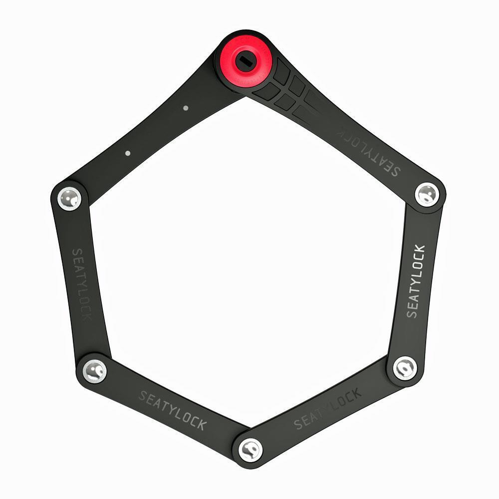 Antivol Pliant Foldylock – Chaîne De Vélo Certifiée – Acier Trempé 6,5 Mm – Longueur 119 Cm – Support De Montage Inclus – Résistant à La Coupe Et Au Perçage – Design Primé