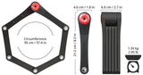 Foldylock Classic 95 Heavy Duty Anti-Theft Folding Bike Lock