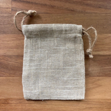 Supernatural Hessian Wax Storage Pouch/String Bag