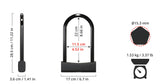 Seatylock Mason U-Lock 220mm (Sold Secure DIAMOND)