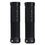 Token Alloy Double Lock MTB Gel Grips Pair (Black)