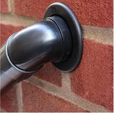 PipeSnug Waste Pipe Seal & Wall Hole Tidy Collar GREY 40mm