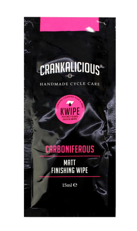 Crankalicious Carboniferous Matt Bike Finishing Wipes