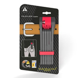 Foldylock Clipster Heavy Duty Folding Wearable Bike Lock