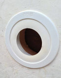 FlueSnug Boiler Flue Seal & Wall Hole Tidy Collar WHITE 100mm