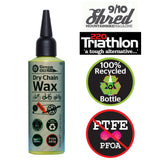 Green Oil Dry Chain Wax/Lube 100ml (For Dry Weather)