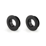 PipeSnug Waste Pipe Seal & Wall Hole Tidy Collar BLACK 40mm
