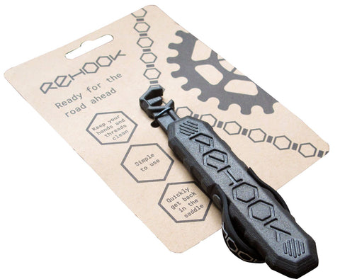 Rehook Get your chain back on your bike with no mess!