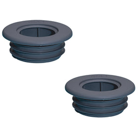 PipeSnug Waste Pipe Seal & Wall Hole Tidy Collar GREY 32mm