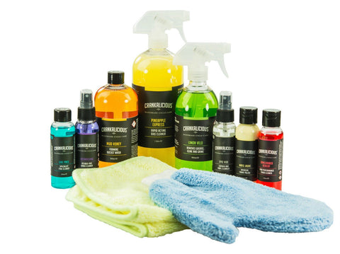 Crankalicious Complete Cleaning & Maintenance Kit Cycle care products Crankalicious 